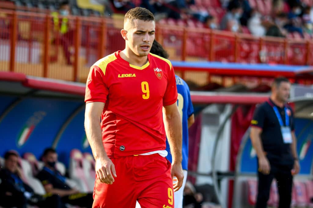 Lecce best striker of the season, Nicola Krstovic