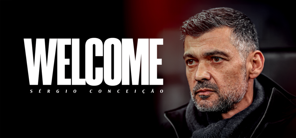 Milan Welcomes Sergio Conceição as New Manager (AC Milan Official Site)